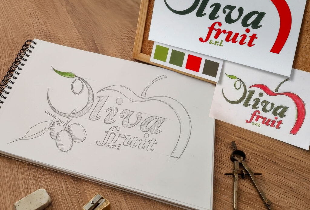 oliva fruit logo